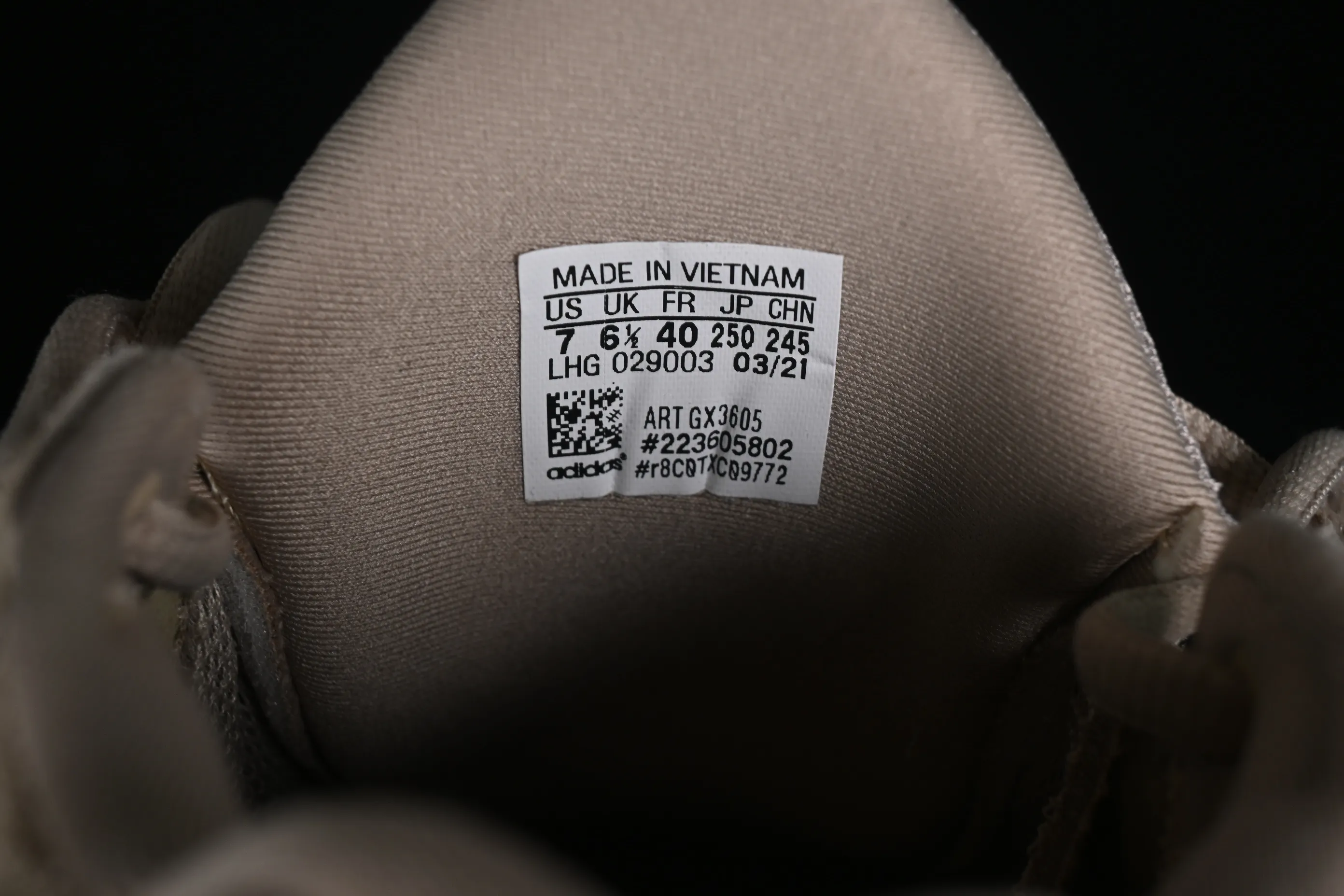 All Categories Ad Yeezy Coconut Series G Version Ad Originals Yeezy 500 "Taupe Ligh" GX3605 Adidas Coconut Casual Running Shoes
